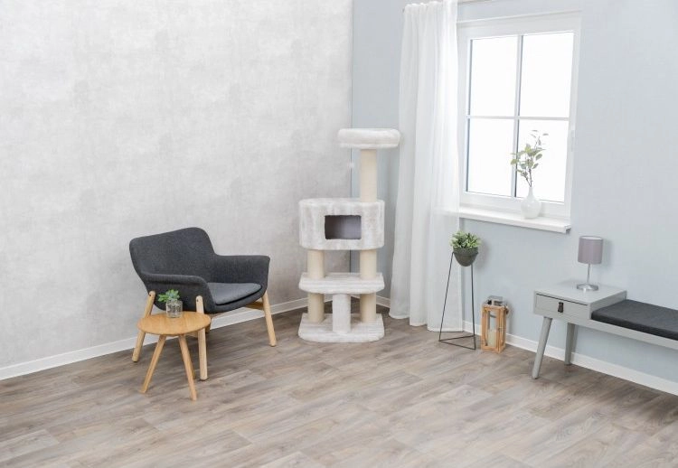 Trixie Nelli  scratching post  white/grey-brown  140