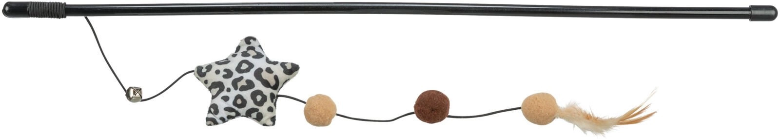 Trixie Fishing rod with star  toy