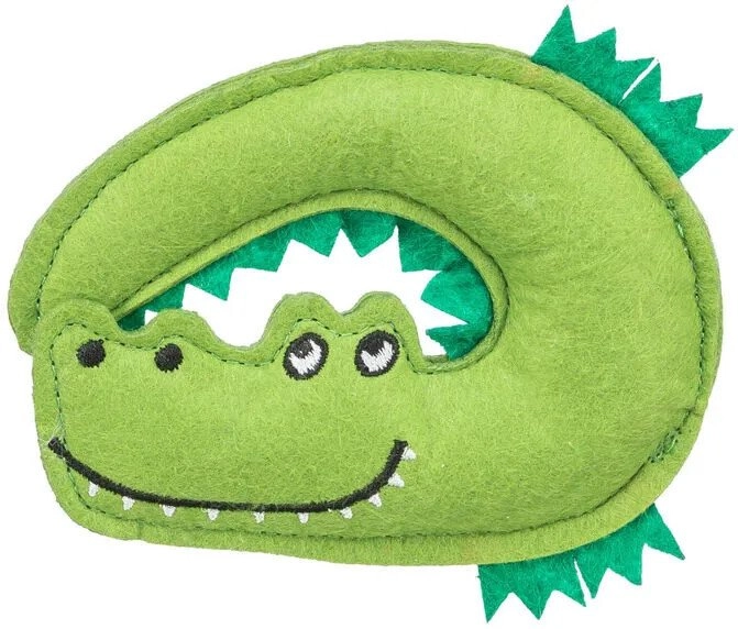Trixie Crocodile toy for cat felt