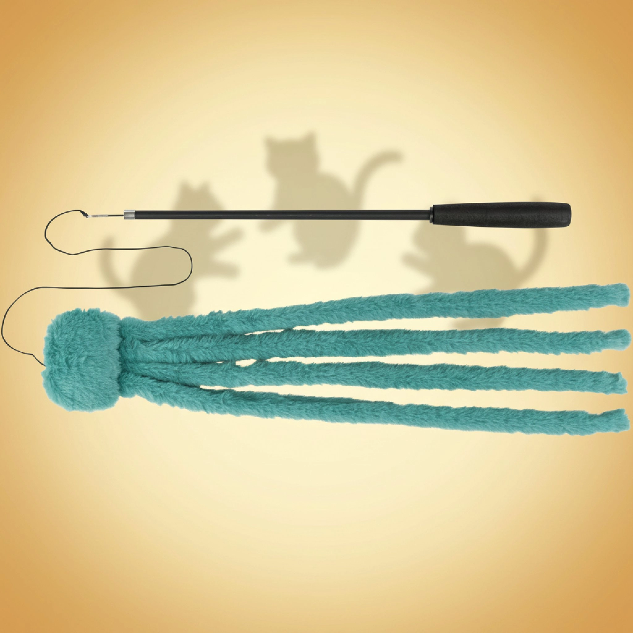 Trixie Telescopic octopus play rod for