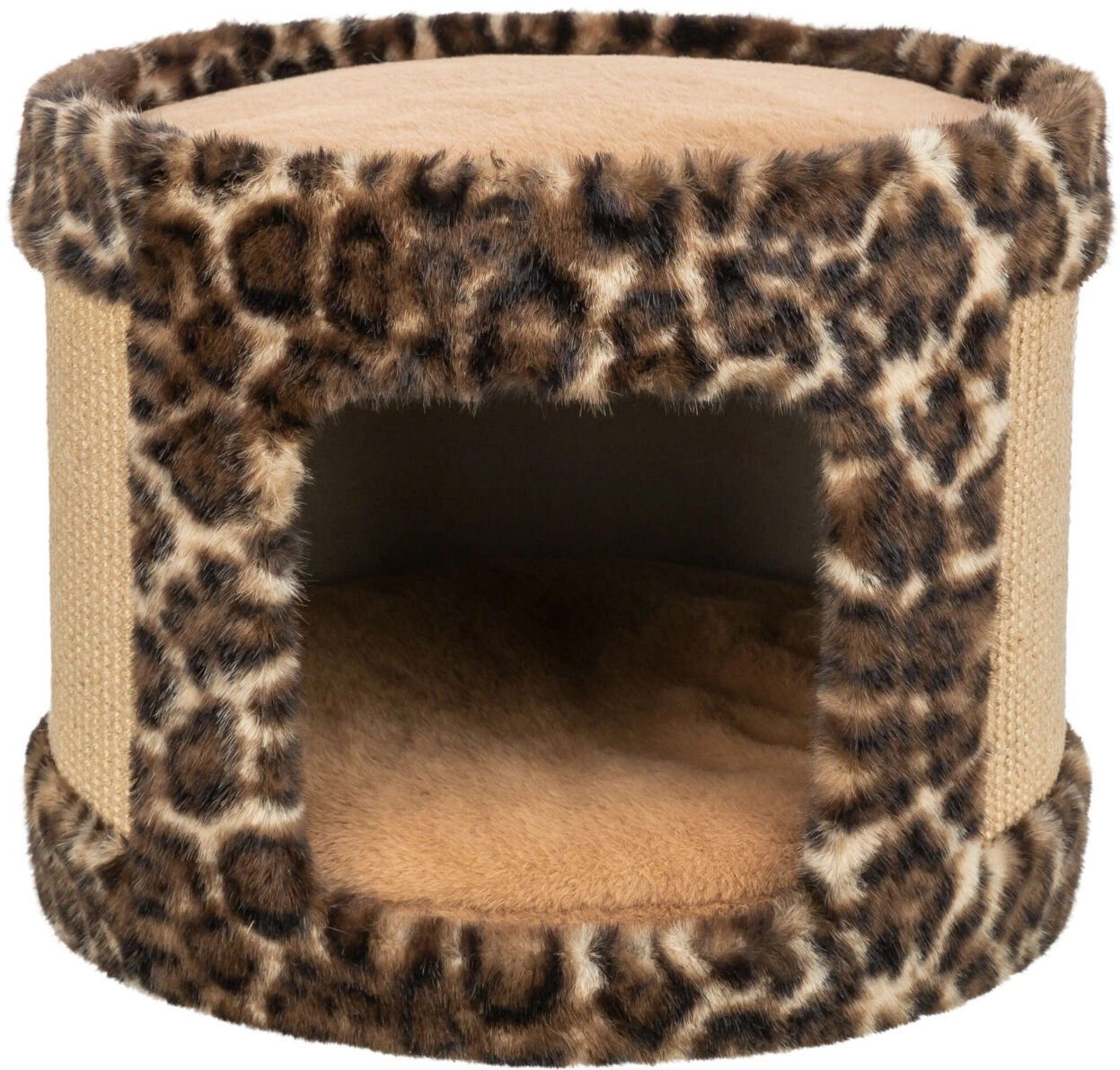 Trixie Leo  closed bed with scratching
