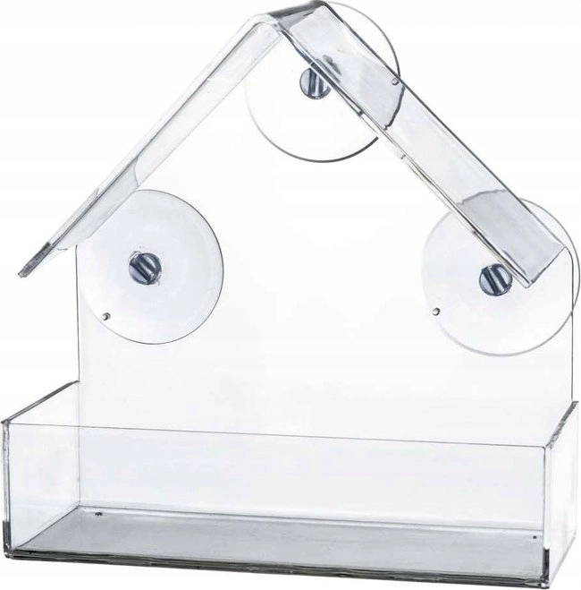 Trixie Transparent glass feeder  225 ml/15