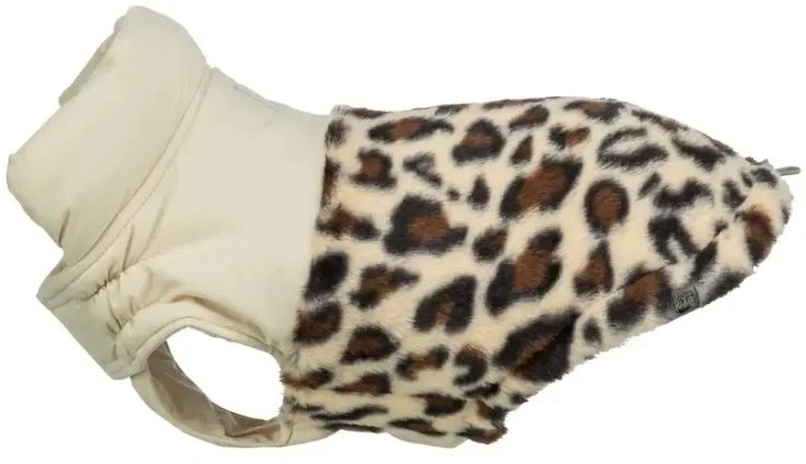 Trixie Ajou  płaszcz  dla psa  kremowy/leopard