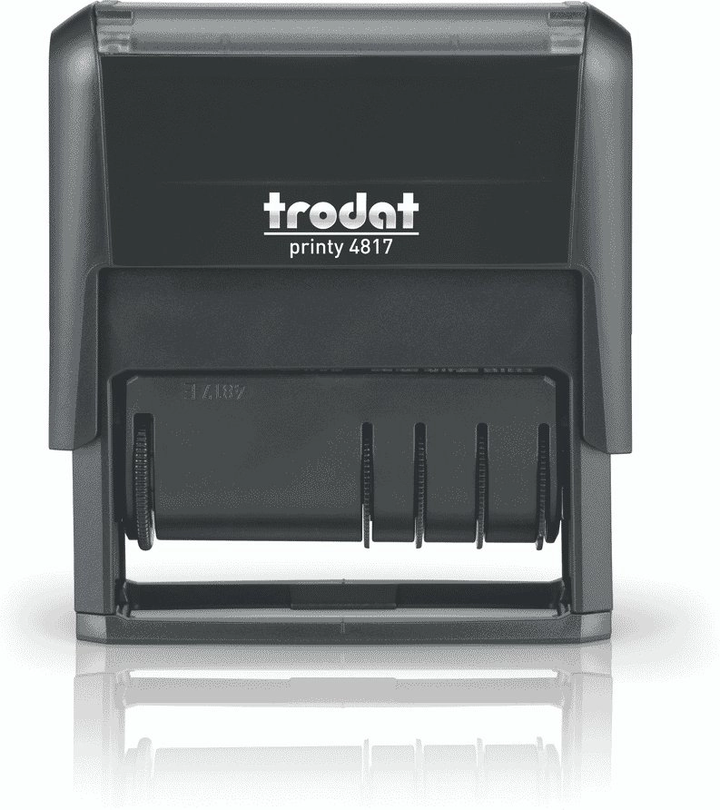 Trodat Wortdrehstempel Printy DE m. Datum