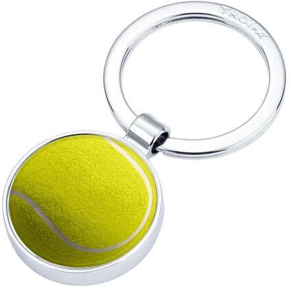 Troika TROIKA Tennis keychain  chrome-plated  mix