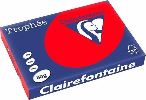 Trophee A4 copier paper 80g red