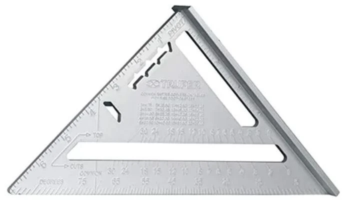 Aliuminio dailidės kampainis 7 "(177