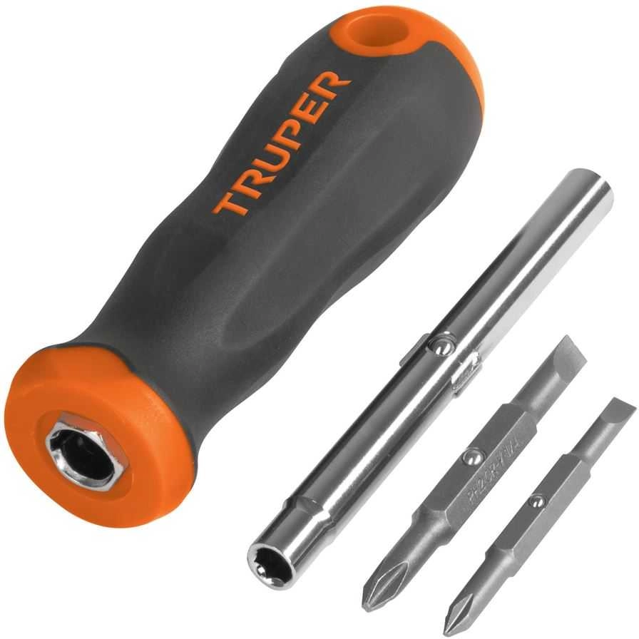 SCREWDRIVER WITH BITS DT-4 TRUPER 600322550