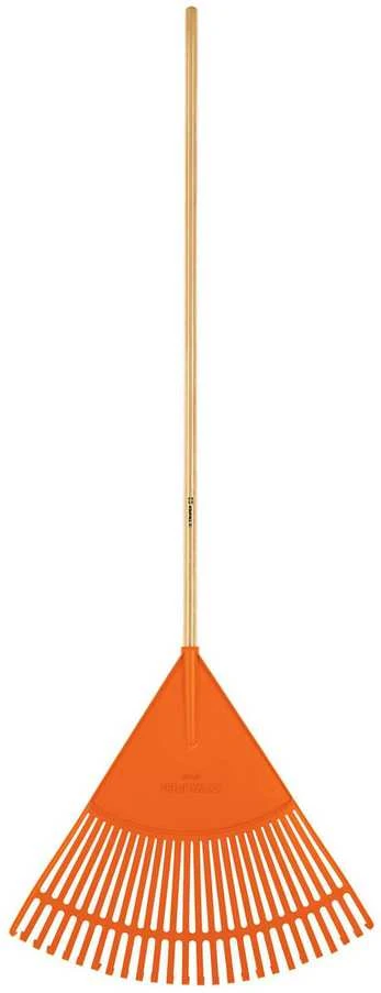 Truper Leaf Rake  26 Flexible Plastic