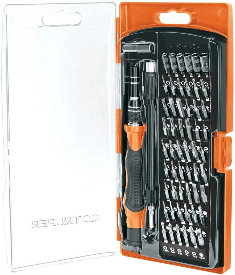 Profesionalus atsuktuvų rinkinys 57vnt Truper® JOY-57