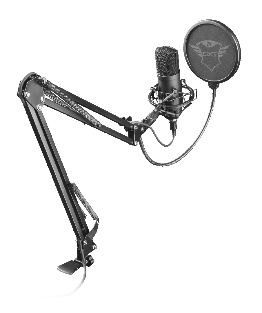 Trust GXT 252+ Emita Plus Black