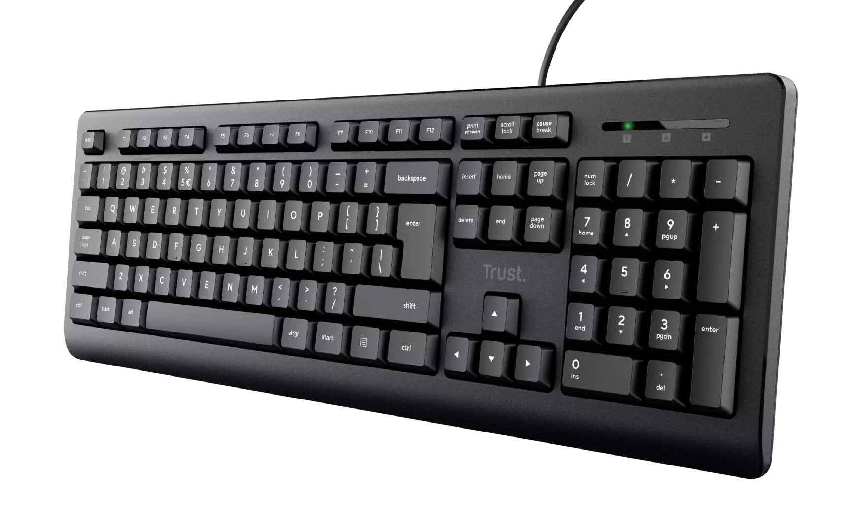 Trust TK-150 keyboard Universal USB QWERTY