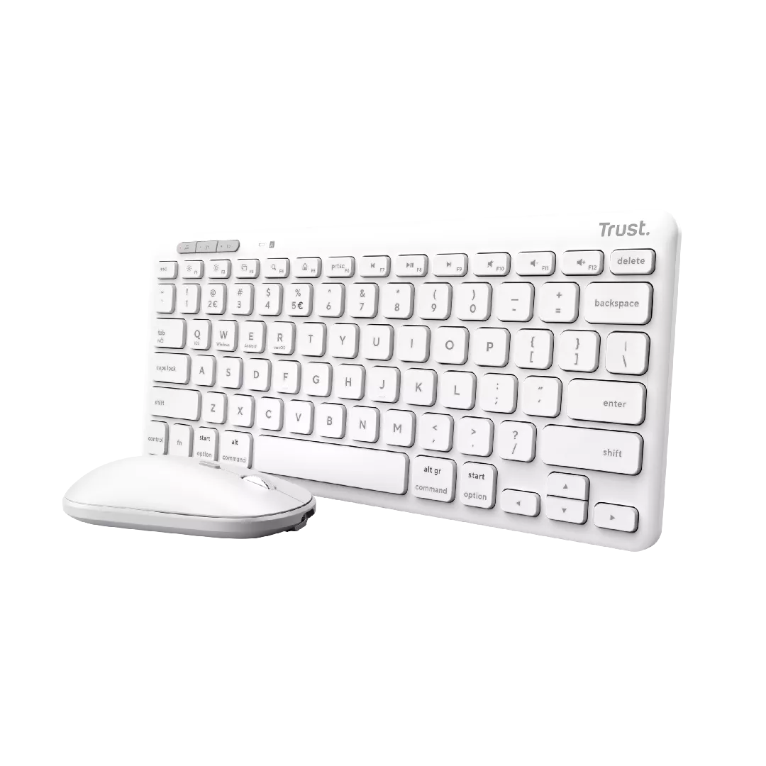 Trust Lyra Multi-Device Wireless Keyboard  Mouse