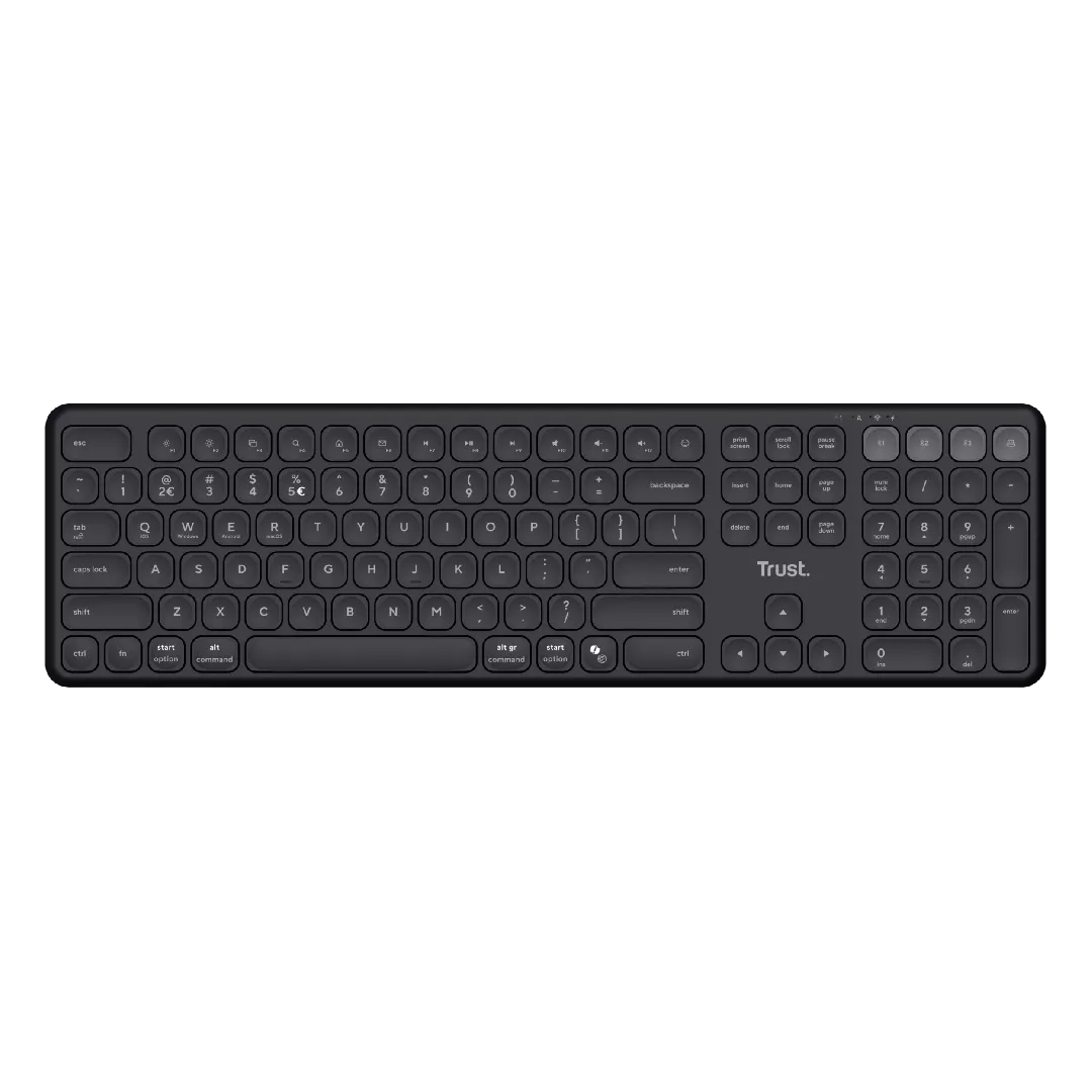 Trust Vaiya keyboard Home/Office RF Wireless