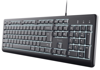 Trust Primo Beleuchtete keyboard Home/Office USB