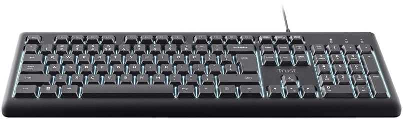 Trust Primo Illuminated Keyboard Wired USB-A/-C
