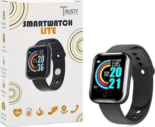 Smartwatch Trusty Lite Czarny  (31418) 31418