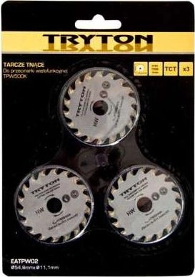 Tryton Set of cutting discs TCT