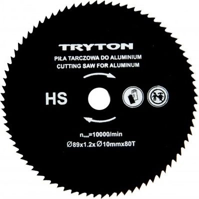 Tryton Set of cutting discs HSS