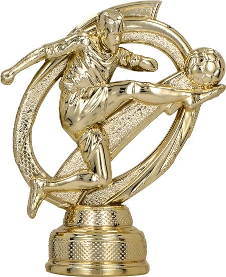 Tryumf Silver plastic figure - Football