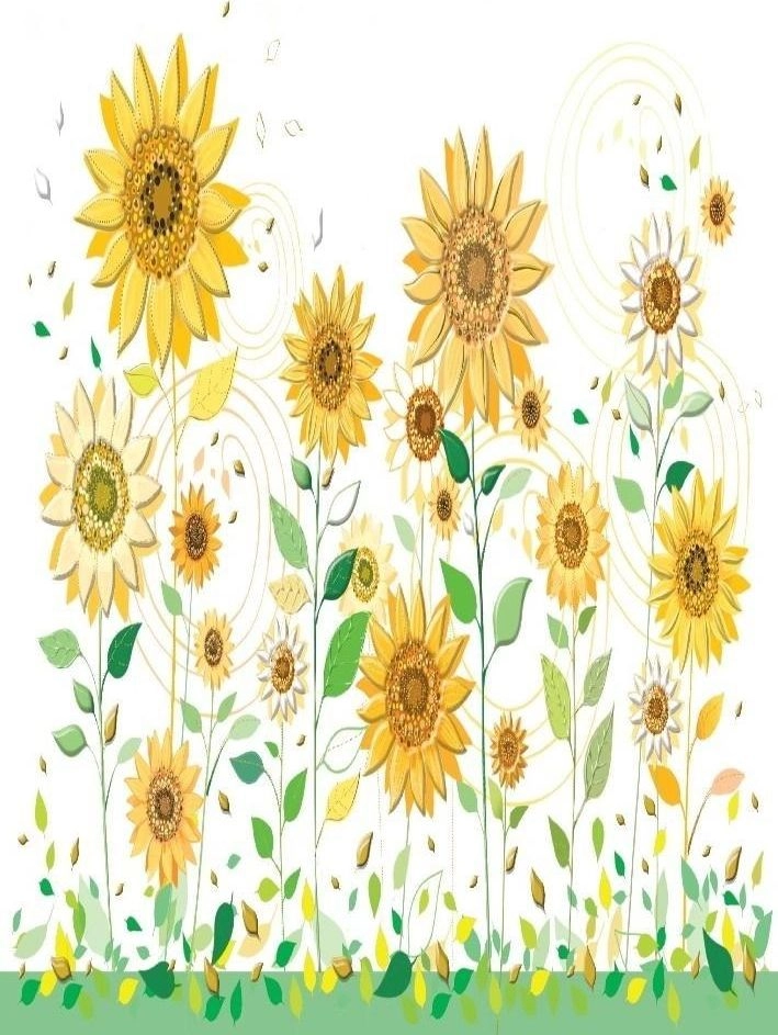 B6 pass + Sunflowers envelope 458042