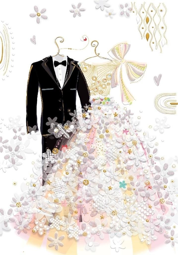 B6 pass + envelope MO6757-3 Wedding