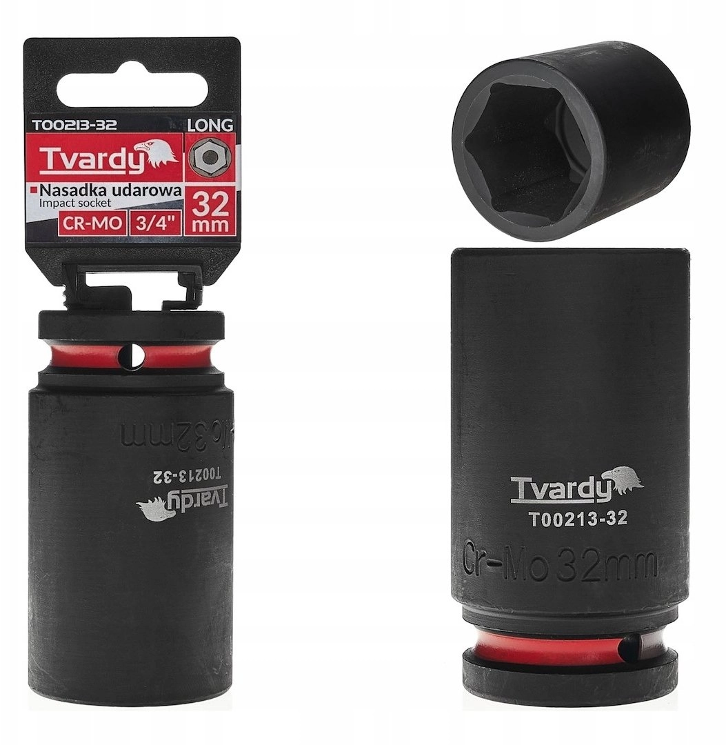 Tvardy Long impact socket 3/4`` 6-point