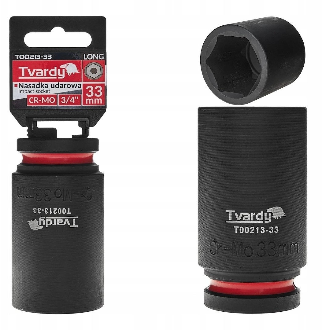Tvardy Long impact socket 3/4`` 6-point
