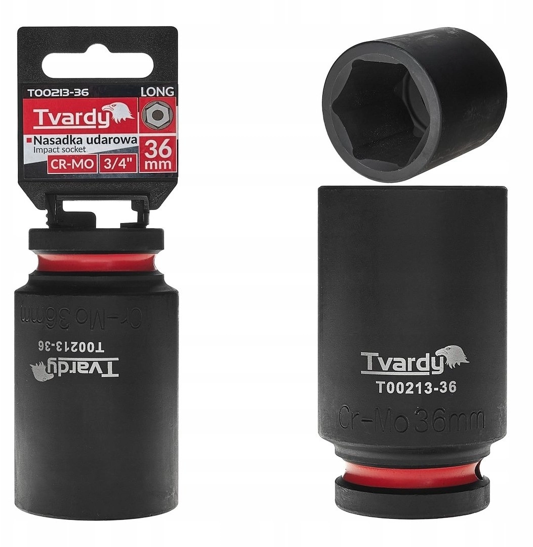 Tvardy Long impact socket 3/4`` 6-point