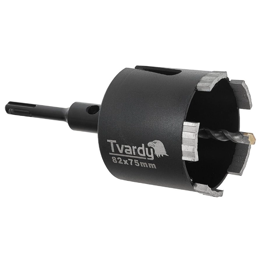 Kroņurbis dimanta d-82mm ar sds+ adapteri