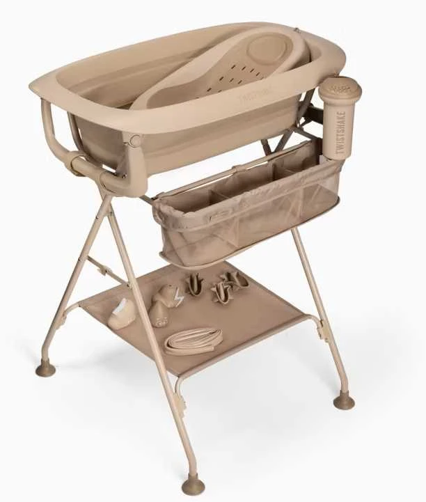 Twistshake bathtub folding stand pillow funnel