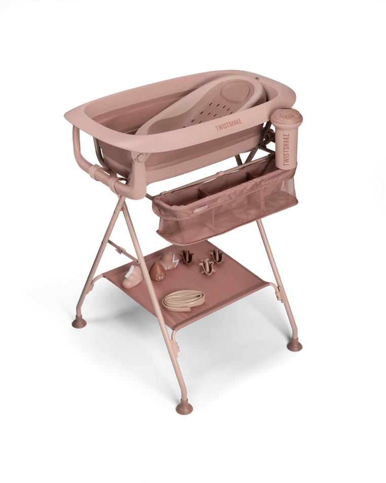 Twistshake bathtub foldable stand pillow funnel