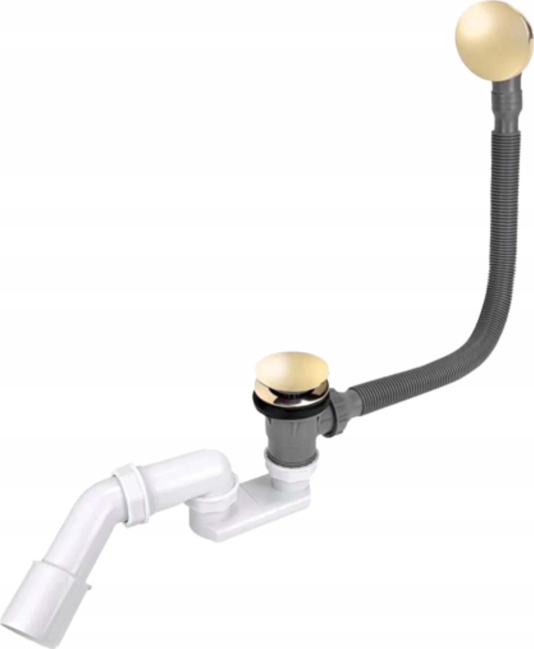 Tycner siphon Click-clack bathtub siphon gold