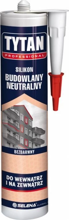 Tytan SILIKON NEUTRALNY BUDOWLANY 280ML BEZBARWNY