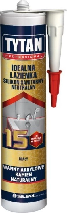 Tytan SILIKON TYTAN SANITARNY IDEALNA ŁAZIENKA