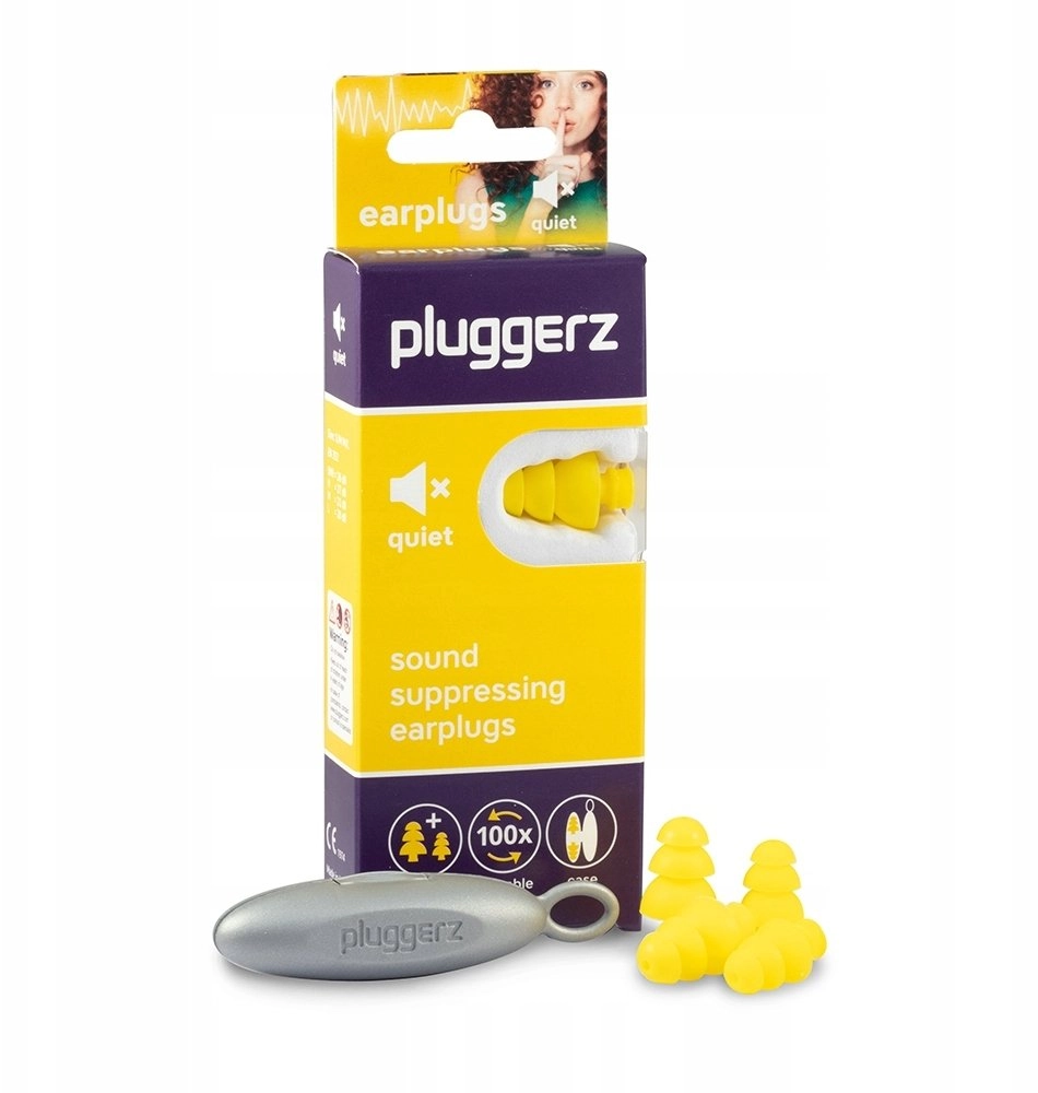 Tzmo Pluggerz Quiet Earplugs 4 pcs