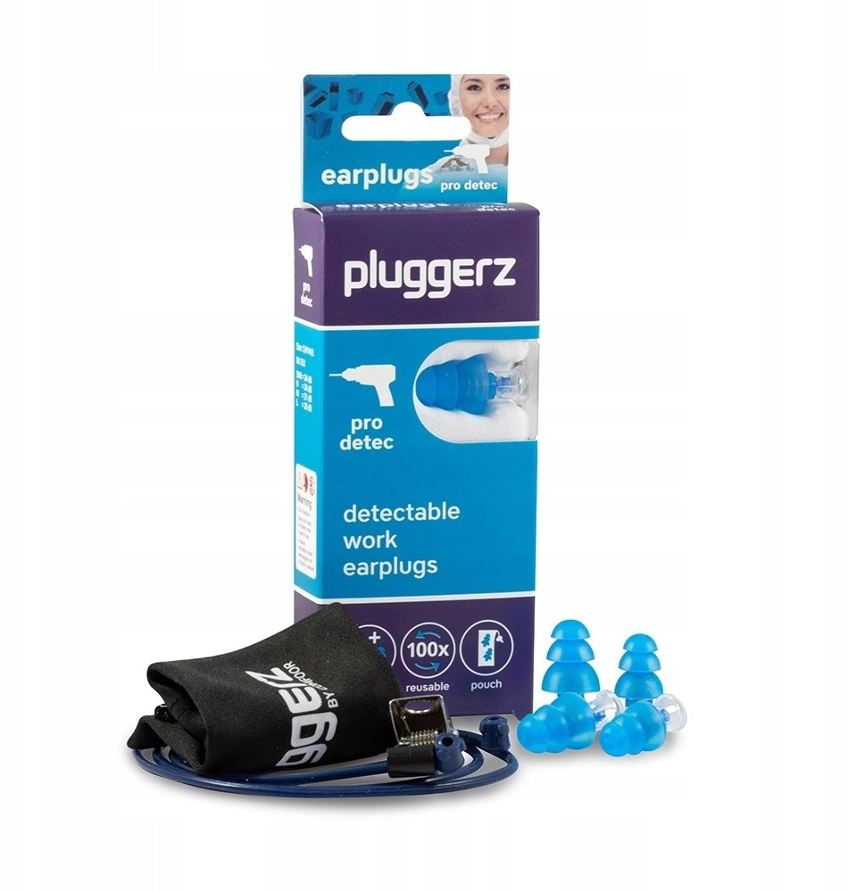 Tzmo Pluggerz  Pro  Earplugs  Blue  4