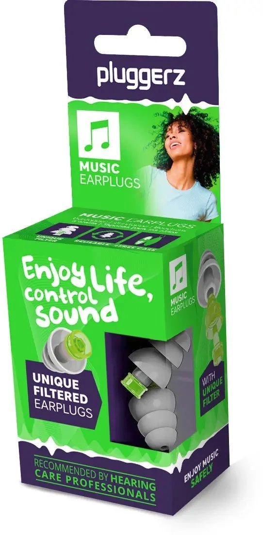 Tzmo Pluggerz Music Sound Control Earplugs