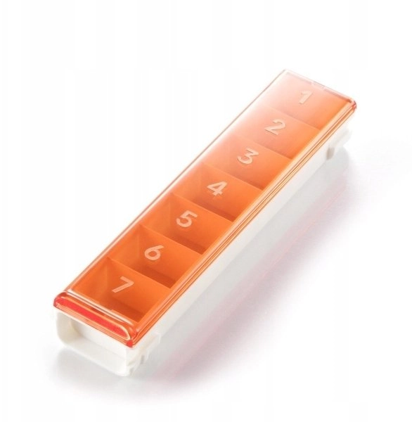 Tzmo PRESTO MEDICATION CONTAINER ORANGE 899595