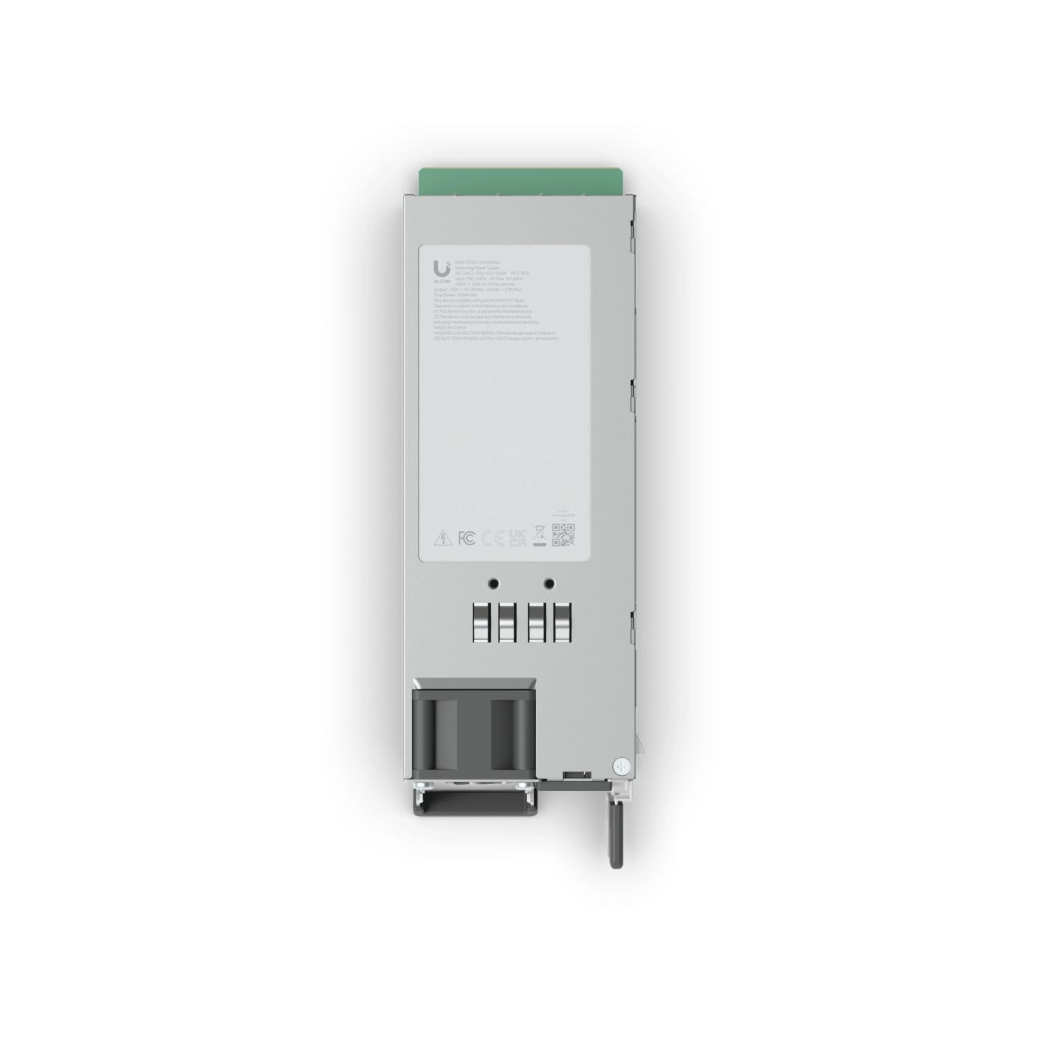 Ubiquiti UACC-PSU-12V-150W power adapter/inverter Indoor Green