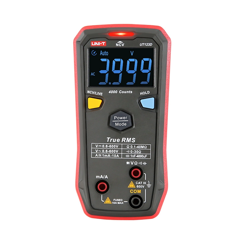 Digitālais multimetrs 600V AC/DC  10A AC/DC