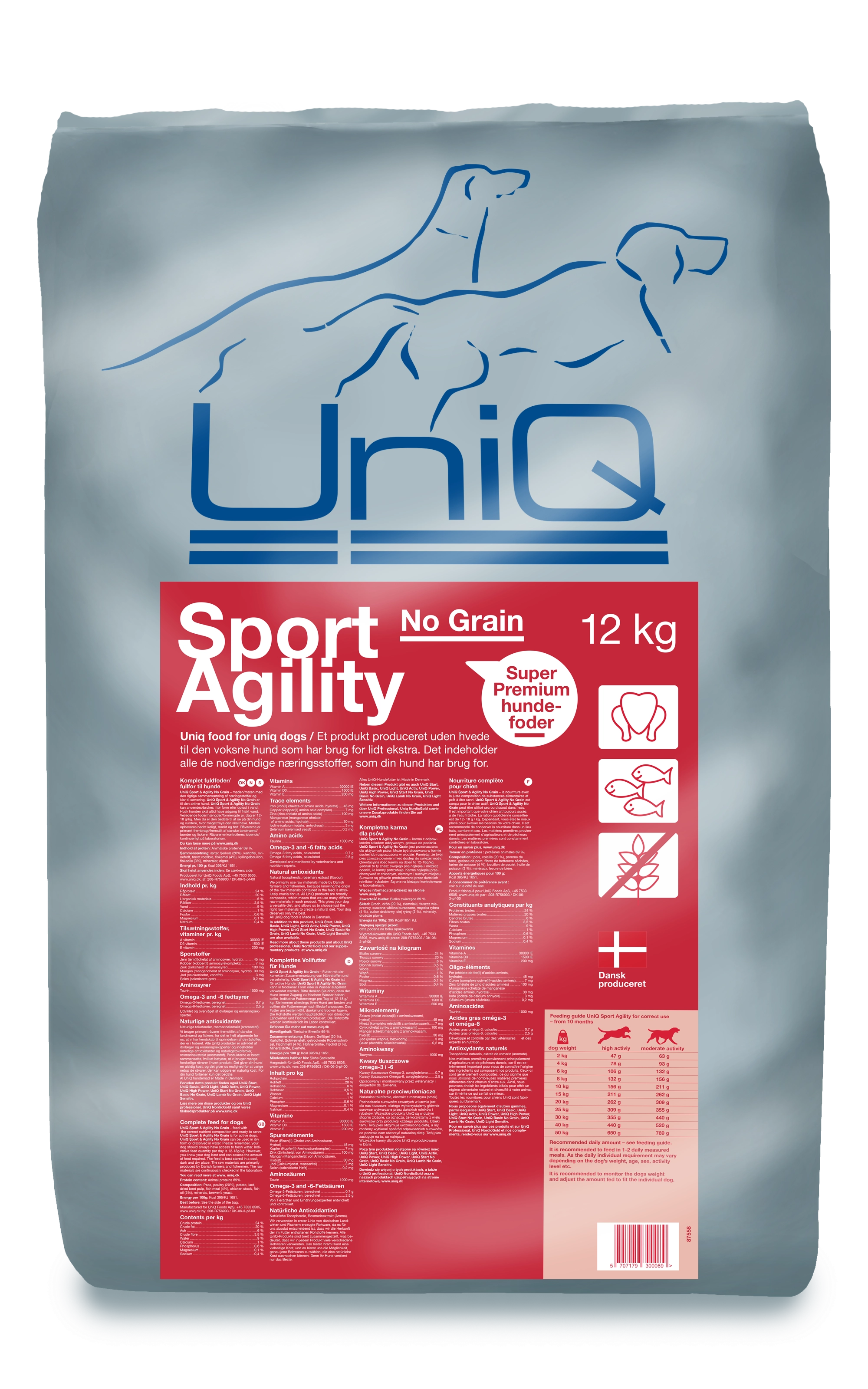 UniQ Sport - Agility No Grain