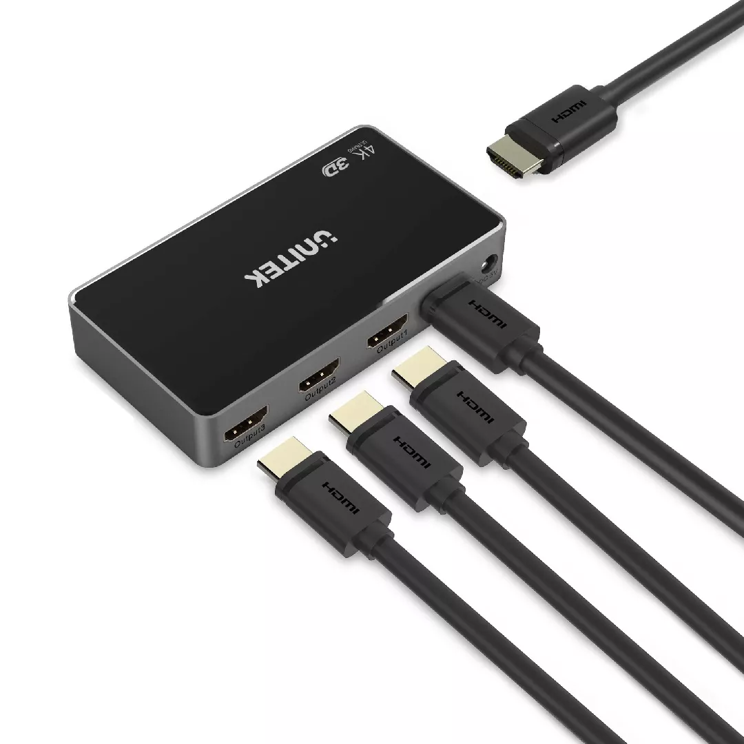 UNITEK V1109A video splitter HDMI 4x