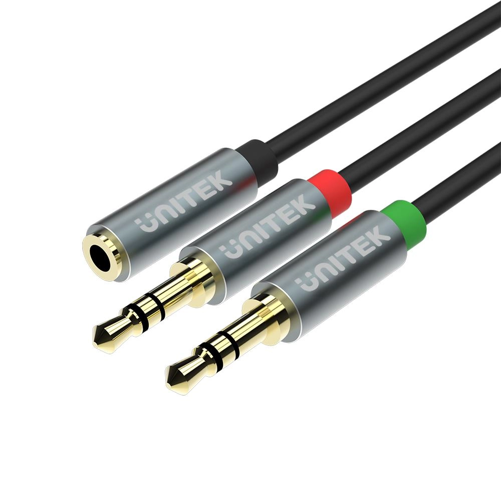 UNITEK Y-C957ABK audio cable 0.2