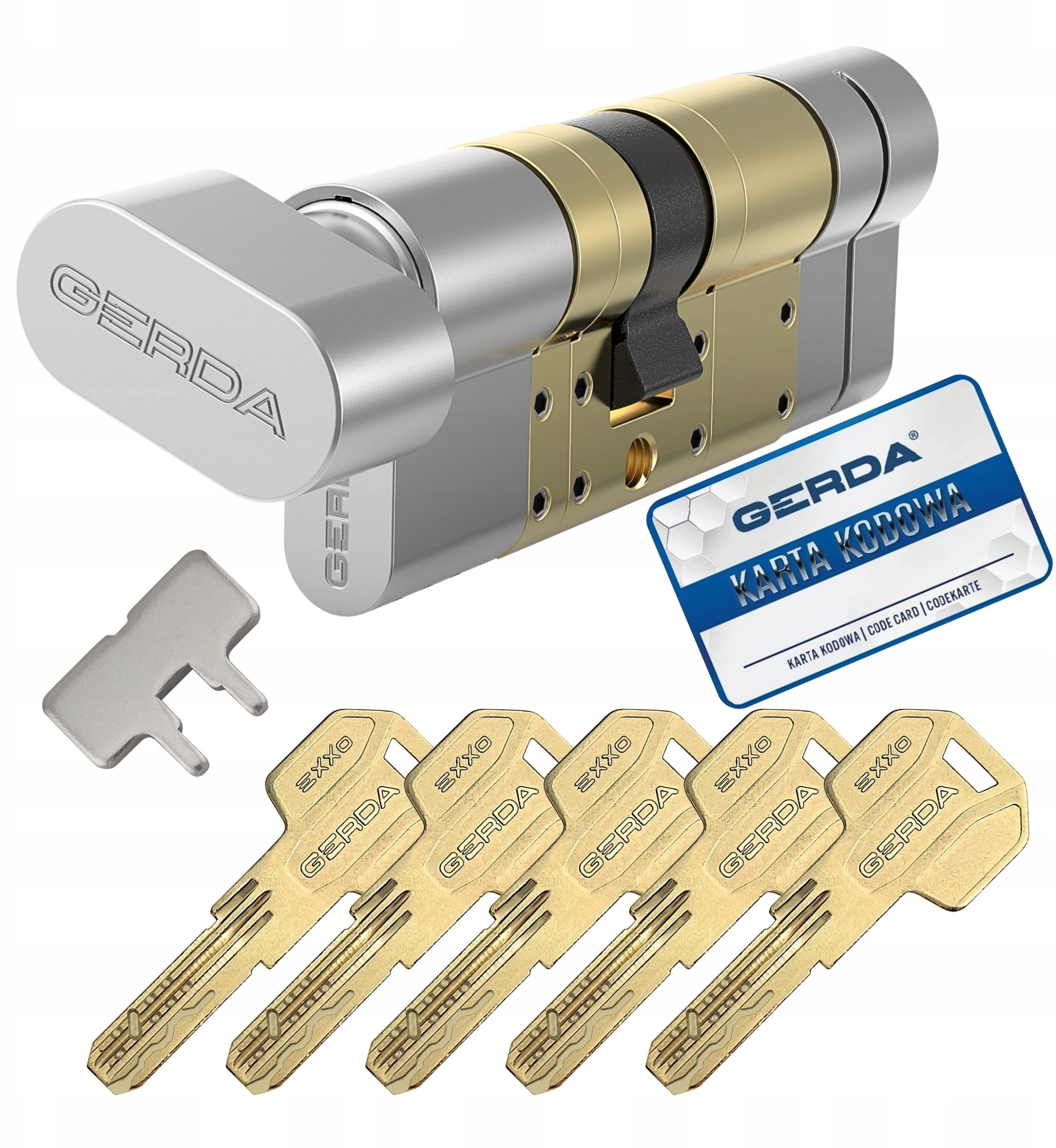 UN Exxo Modular insert satin nickel
