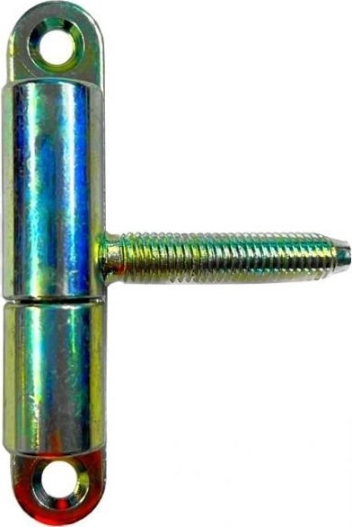 UN ZAWIAS WKRĘCANY OCYNKOWANY ŻÓŁTY 15*50MM