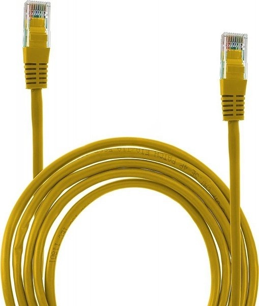 UTP CABLE 5E 1.5M YELLOW