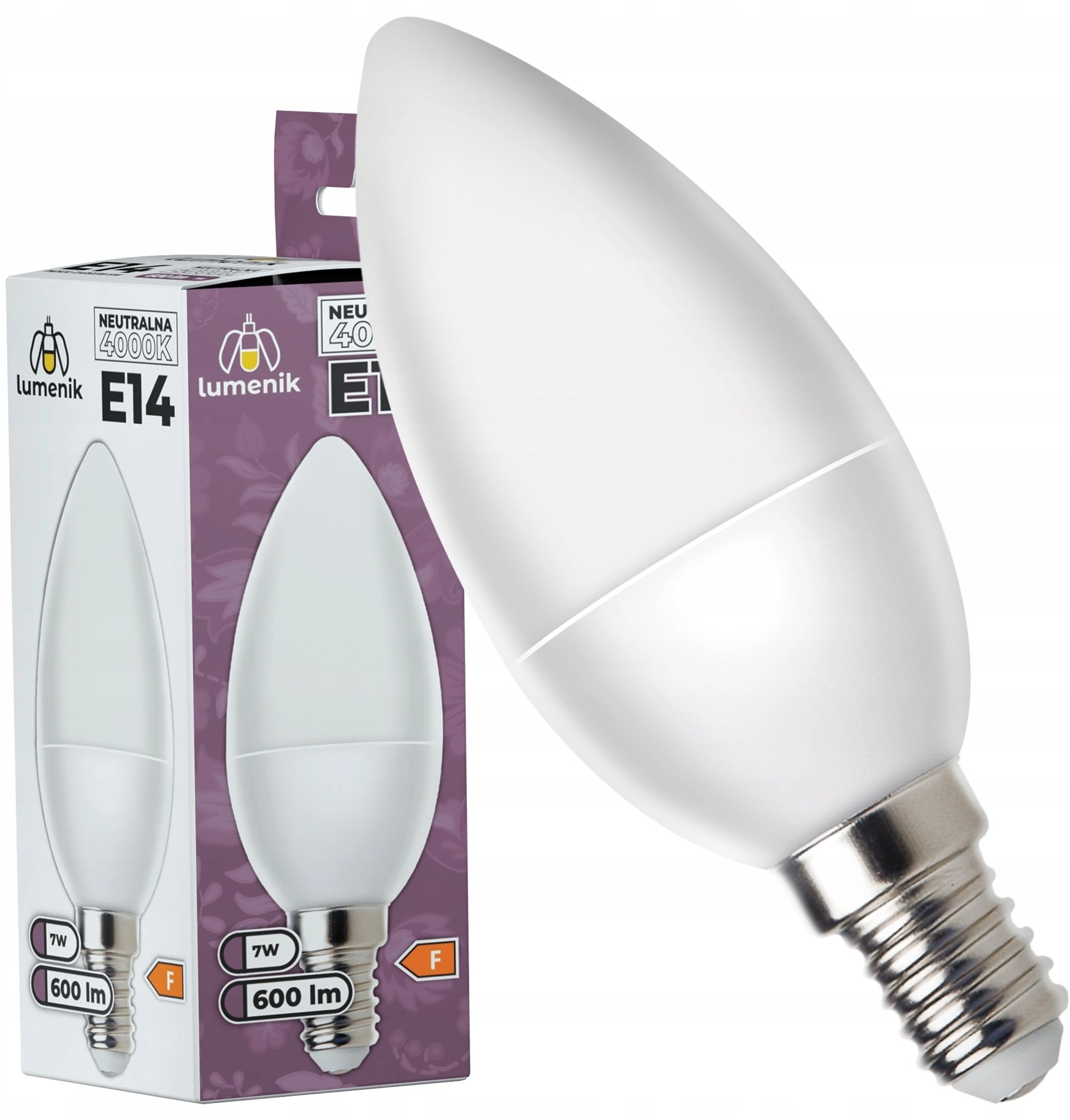 UN BULB E14 LED SMD 7W