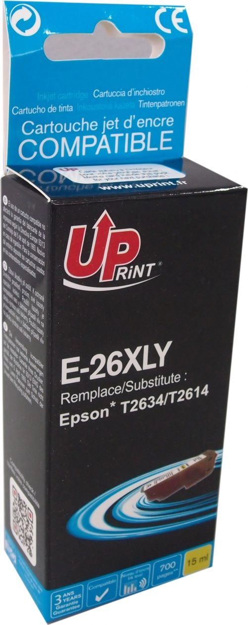 Tintes kārtridžš UPrint Epson 26XLY T2634/T2614