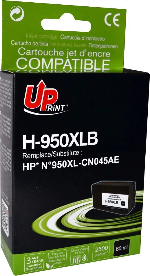 Tintes kārtridžs UPrint HP 950XLBK Black